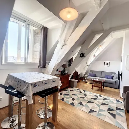 Apartmán Cosy, 200m Plage, Parking Prive, Wifi - Fr-1-361-18 Granville