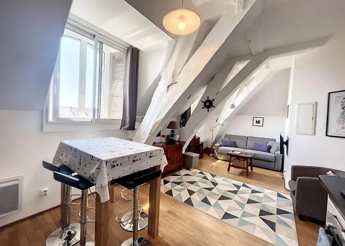 Appartamento Cosy, 200m Plage, Parking Privé, Wifi - Fr-1-361-18 Granville